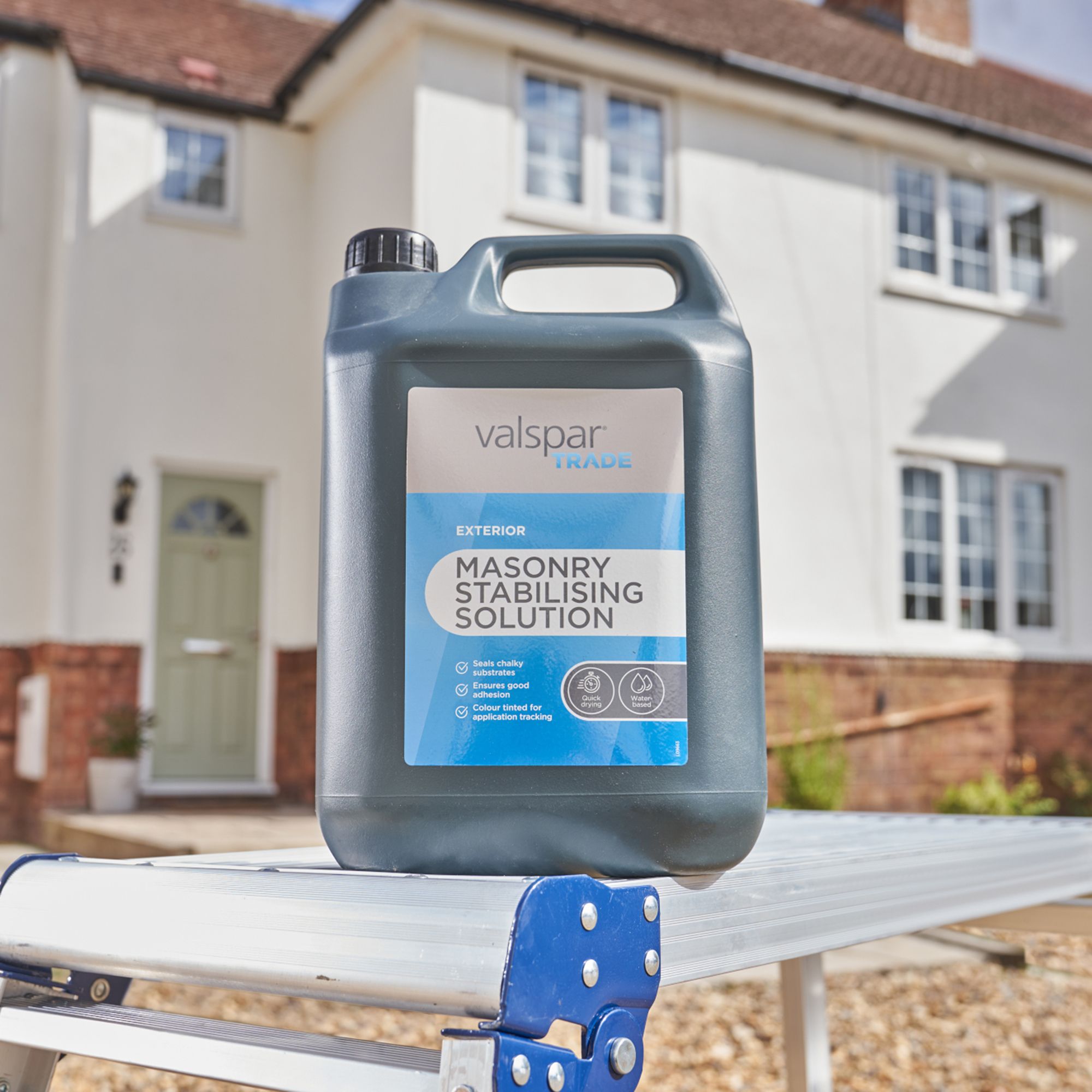 Valspar Trade Pink Stabilising solution, 5L, 5.29kg Jerry can