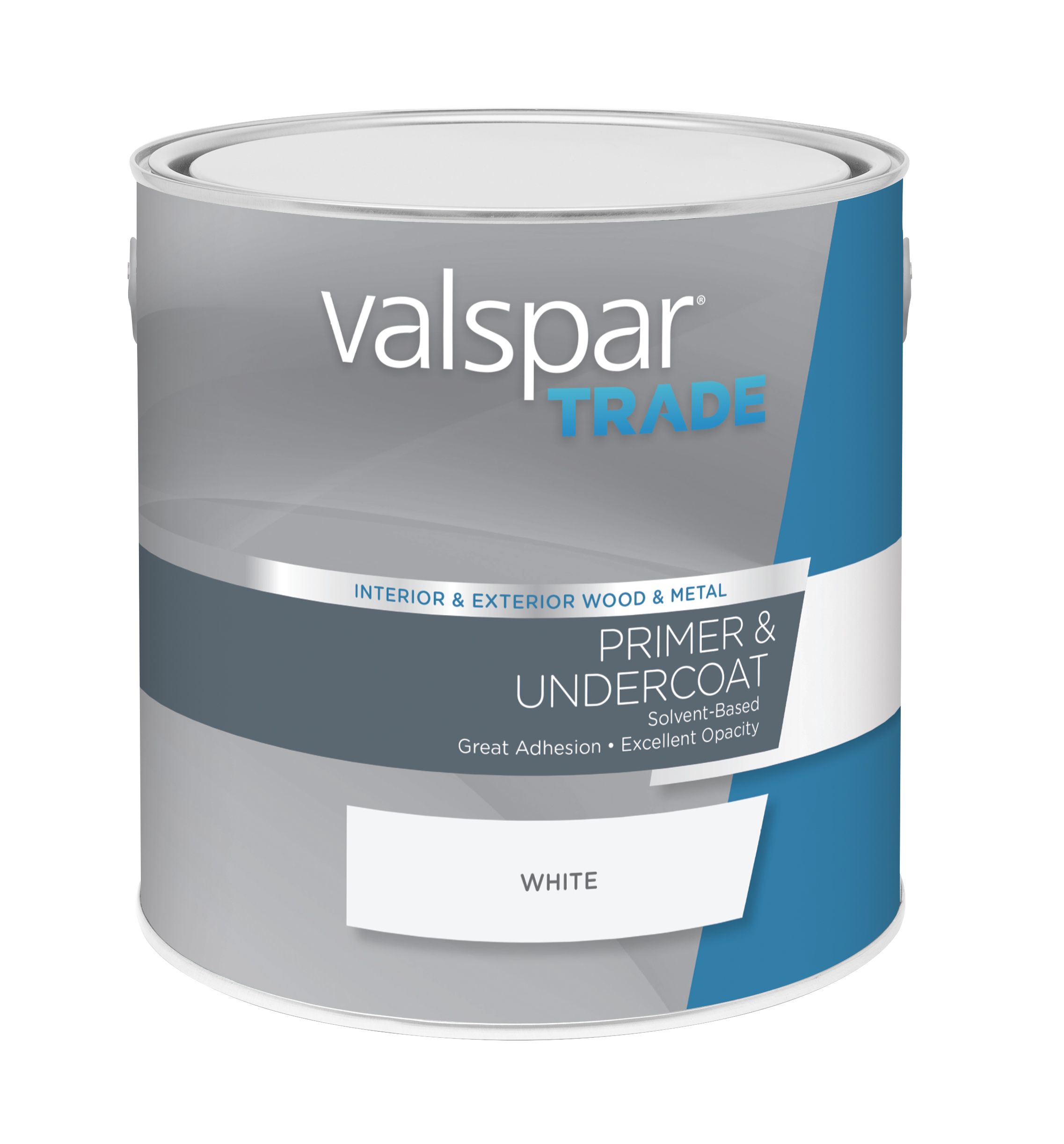 Valspar Trade White Metal & wood Primer & undercoat, 2.5L | DIY at B&Q