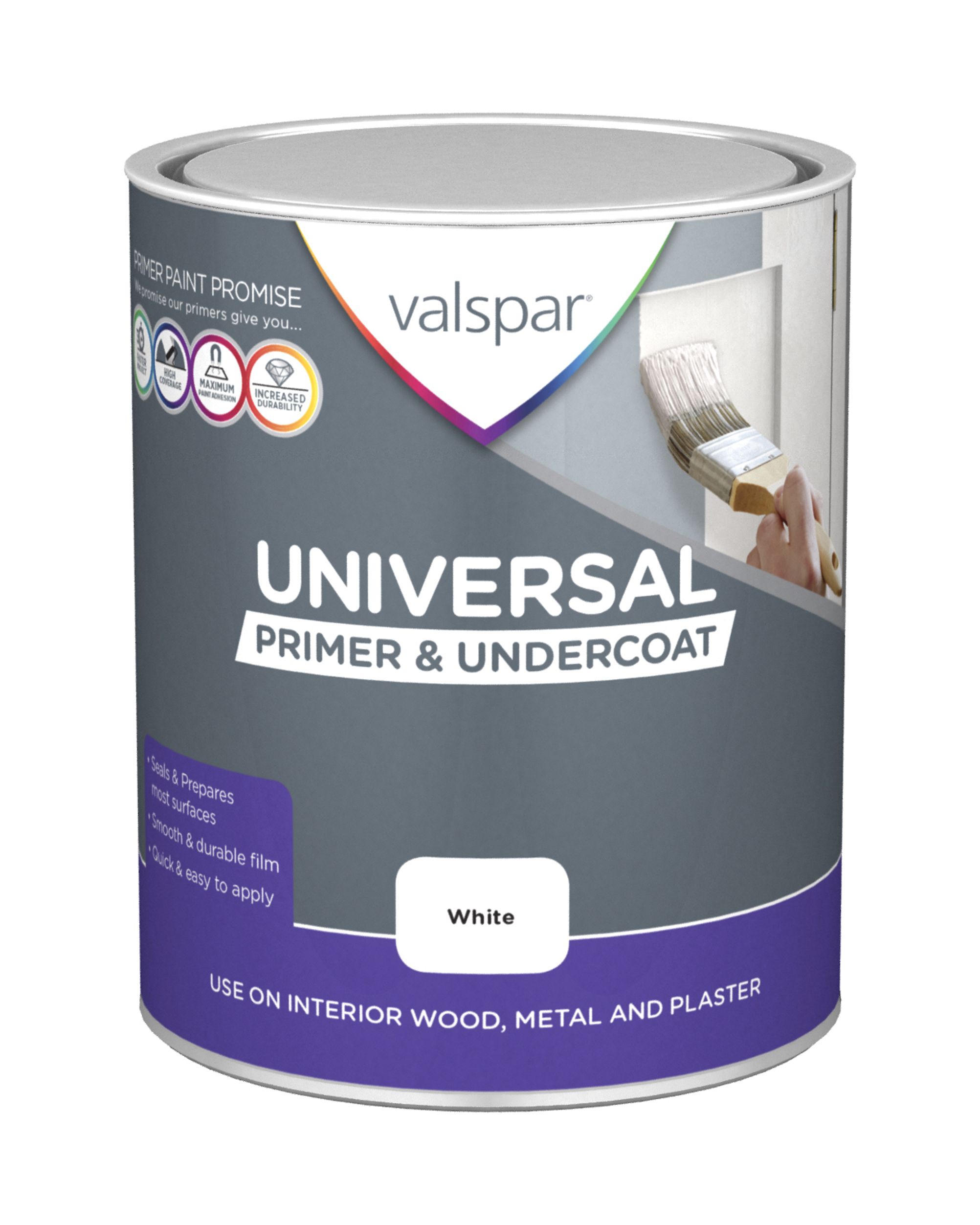 Valspar Universal White Multi-surface Primer & undercoat, 750ml