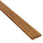 Value Spruce Deck board (L)2.4m (W)120mm (T)25mm