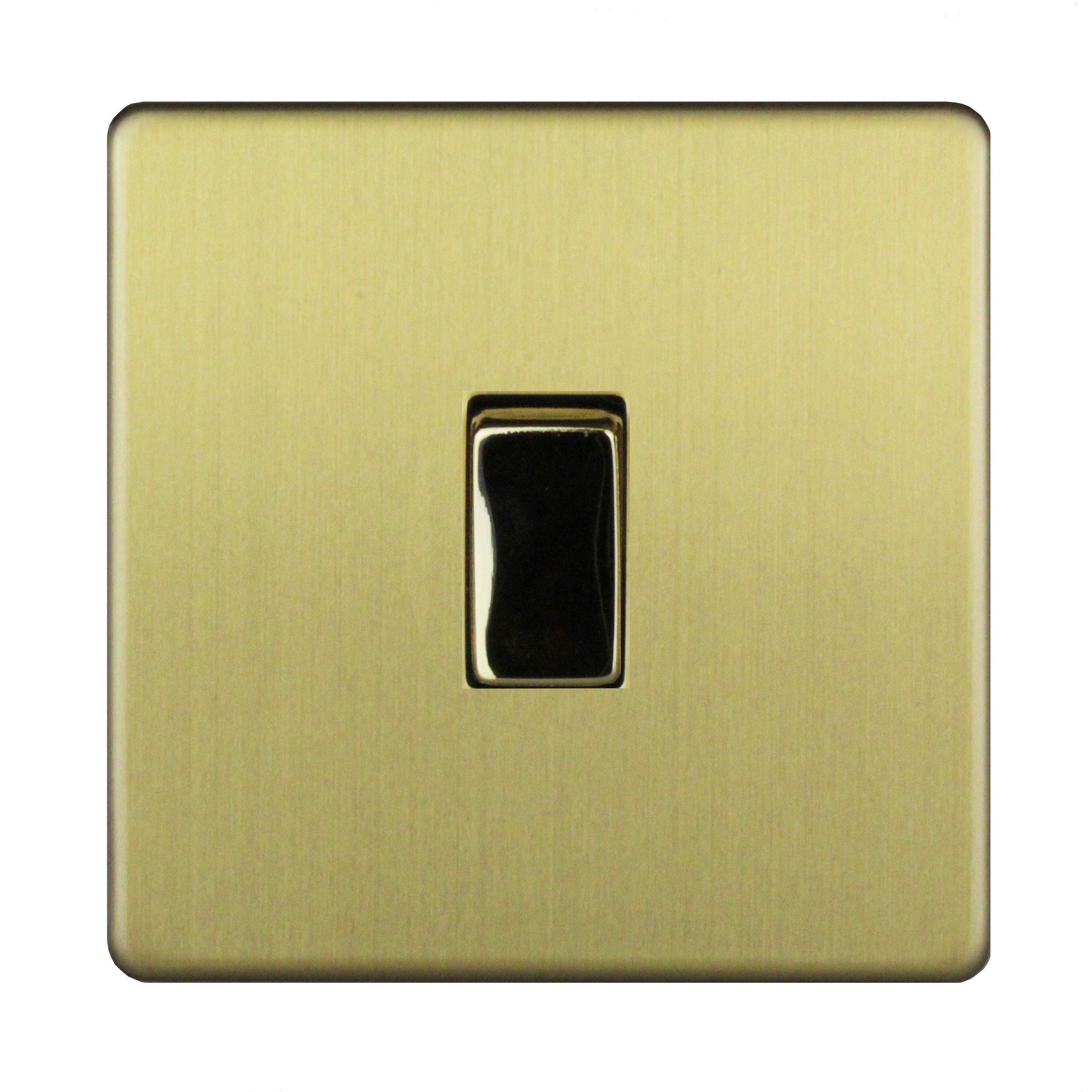 Varilight 10A 2 way 1 gang Light Screwless Switch
