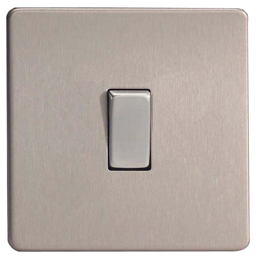 Varilight 10A Single 3 way Flat Screwless Intermediate switch