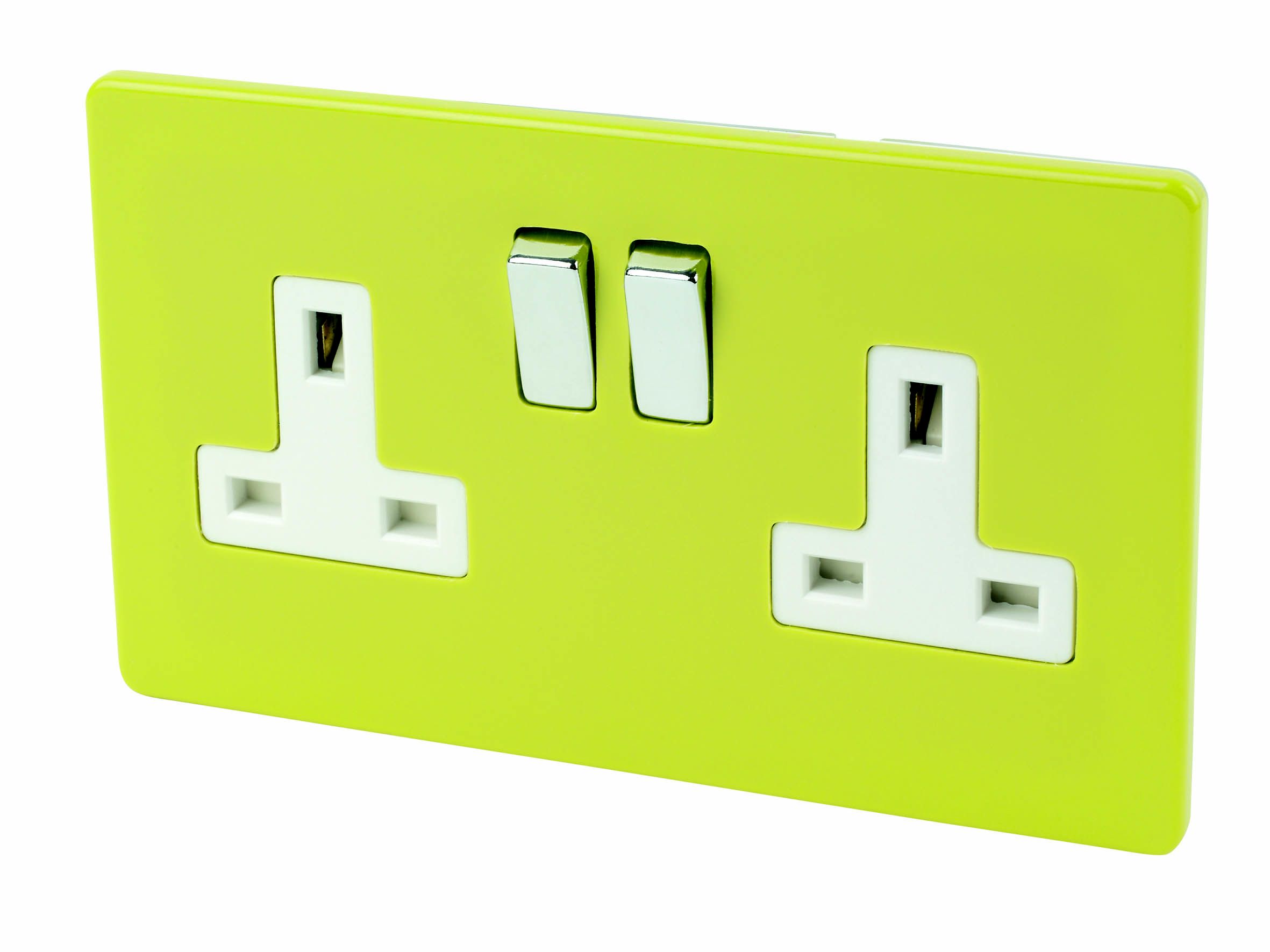 Varilight 13A Socket & White inserts