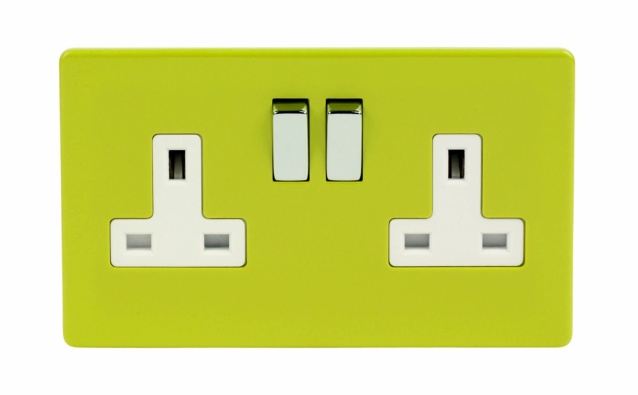 Varilight 13A Socket & White inserts