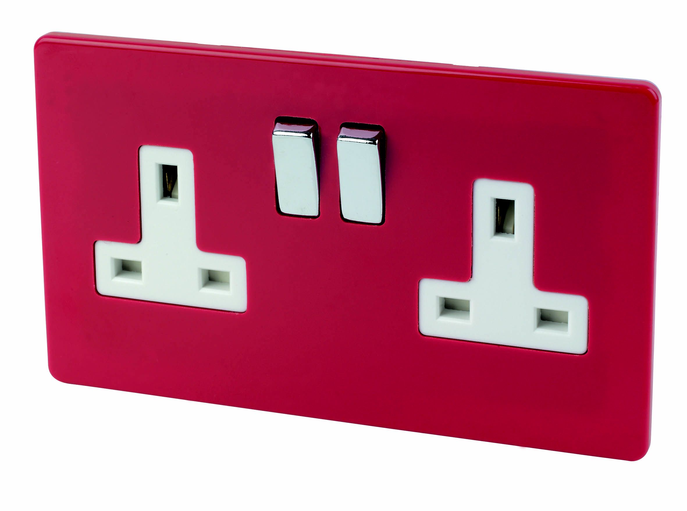 Varilight 13A Socket & White inserts