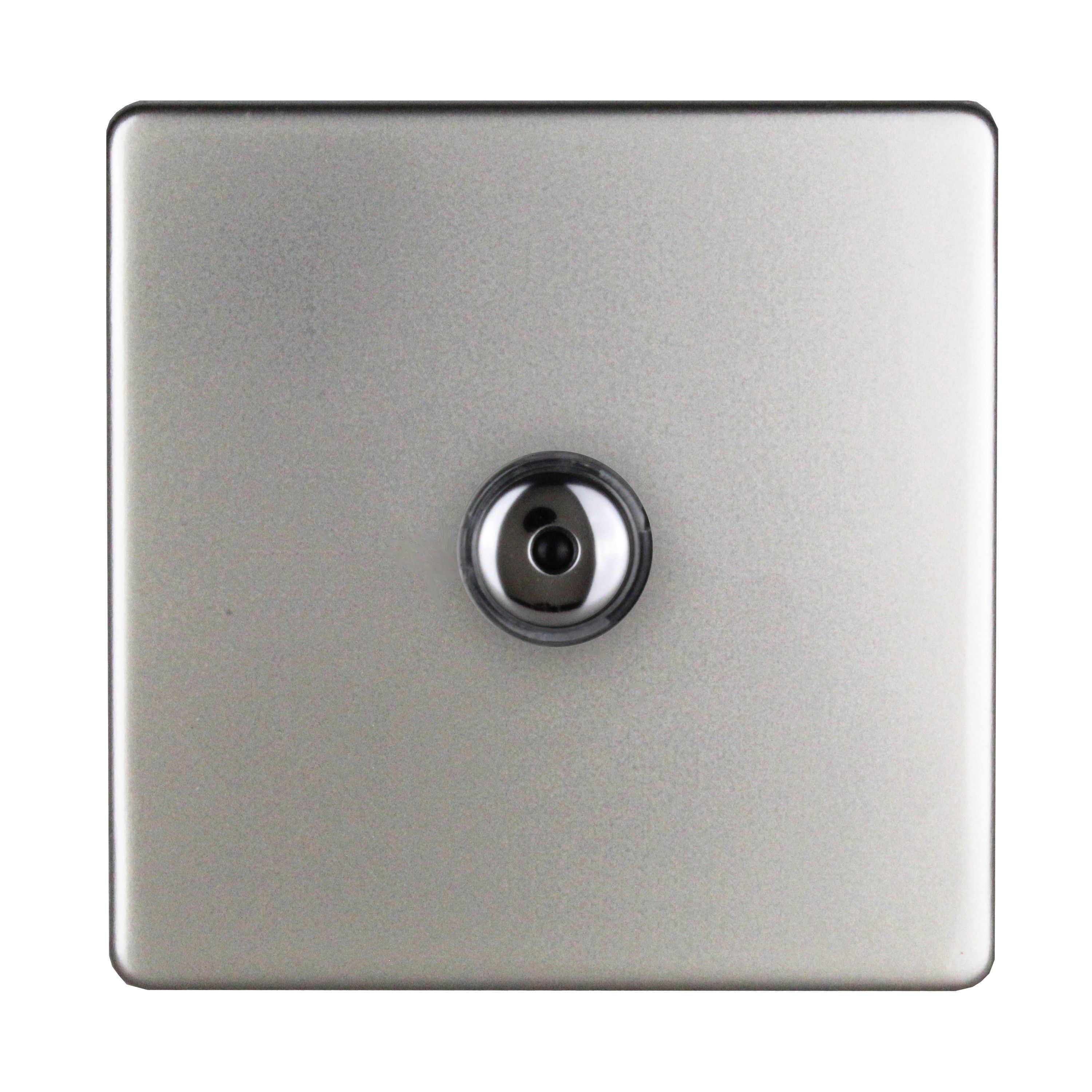 Varilight profile Single 1 way Screwless Dimmer switch