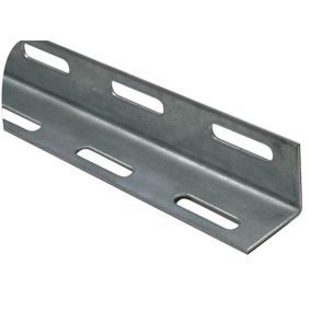 Varnished Cold-pressed steel Equal L-shaped Angle profile, (L)1m (W)27mm (D)27mm (T)1mm