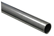 Varnished Cold-pressed steel Round Tube, (L)2m (Dia)20mm