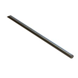 Varnished Drawn steel Round Bar, (L)1m (Dia)4mm