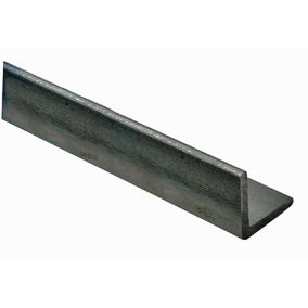 Varnished Hot-rolled steel Equal L-shaped Angle profile, (L)1m (W)20mm (D)20mm (T)3mm