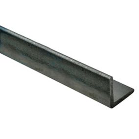 Varnished Hot-rolled steel Equal L-shaped Angle profile, (L)1m (W)35mm (D)35mm (T)3mm