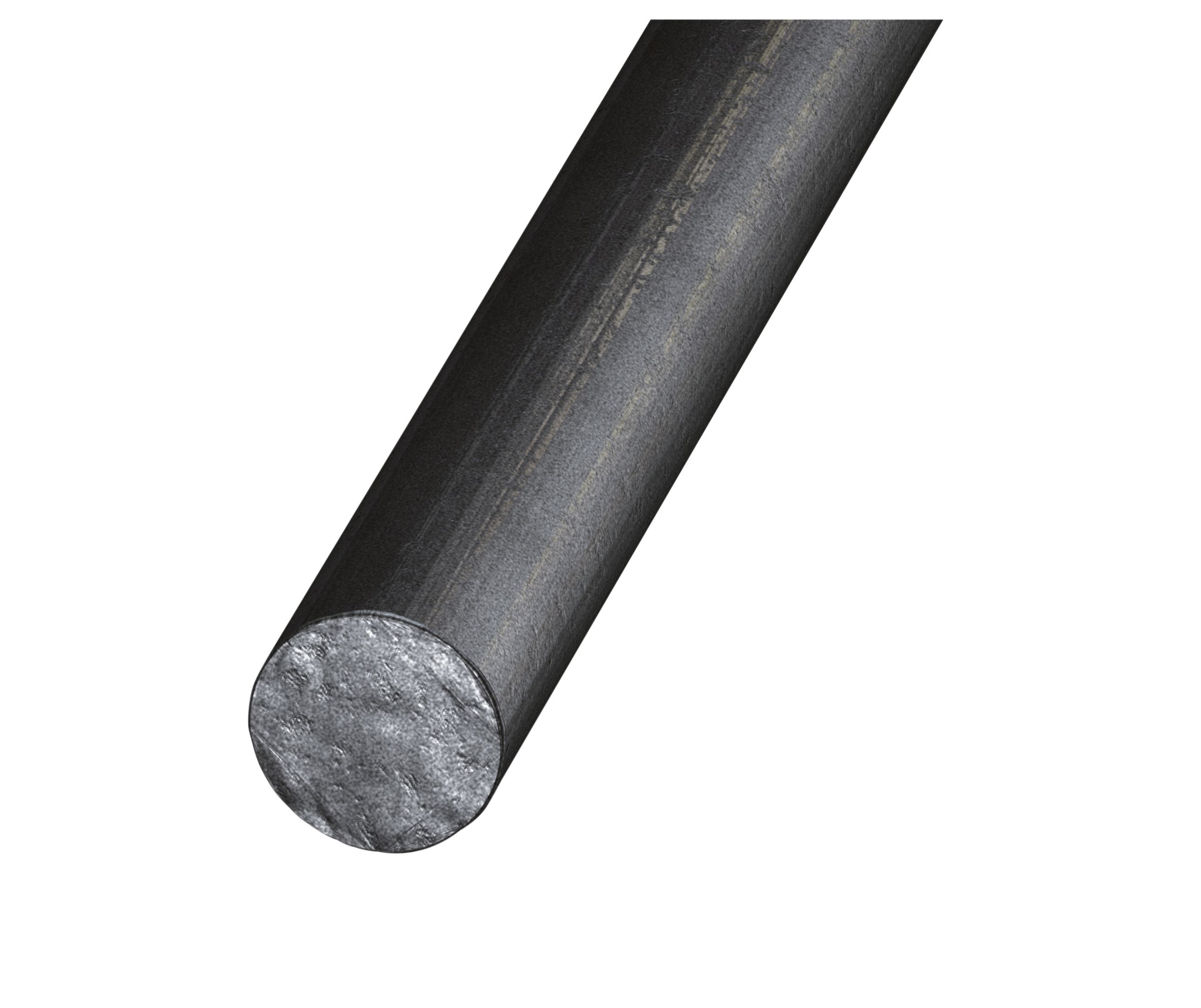 Varnished Hot Rolled Steel Round Bar L 1m Dia 8mm Diy At B Q