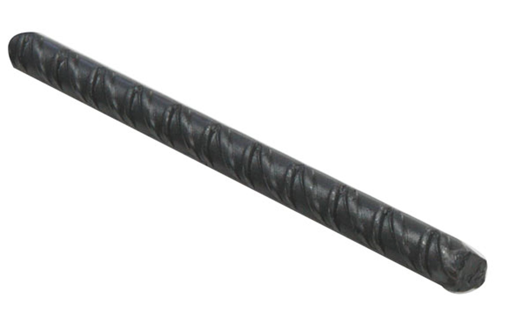 Varnished Hot-rolled steel Twisted Round Bar, (L)2m (Dia)8mm