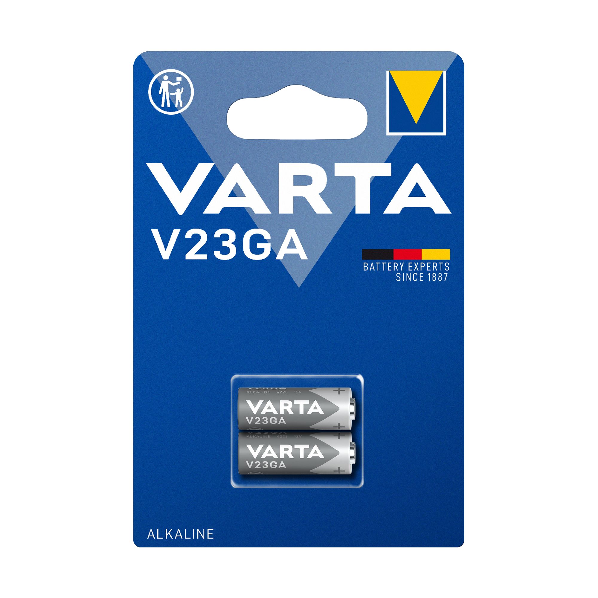 Varta 12V V23GA Batteries, Pack of 2