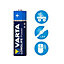 Varta Alkaline batteries Non-rechargeable AA Battery, Pack of 16