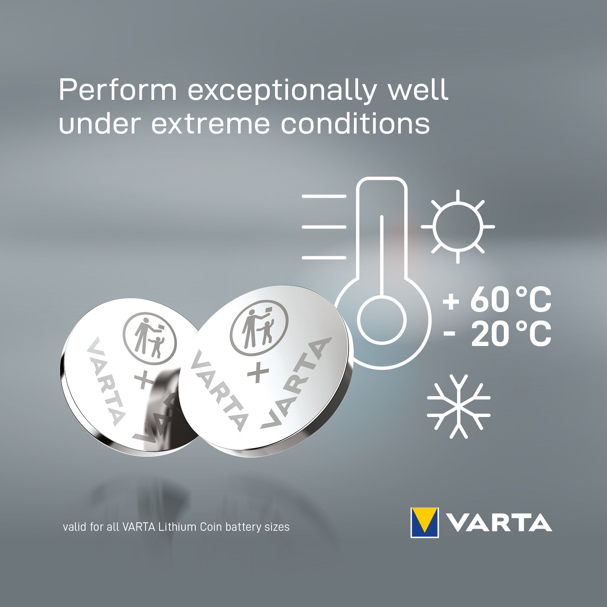 Varta CR2032 Coin cell batteries, Pack of 4