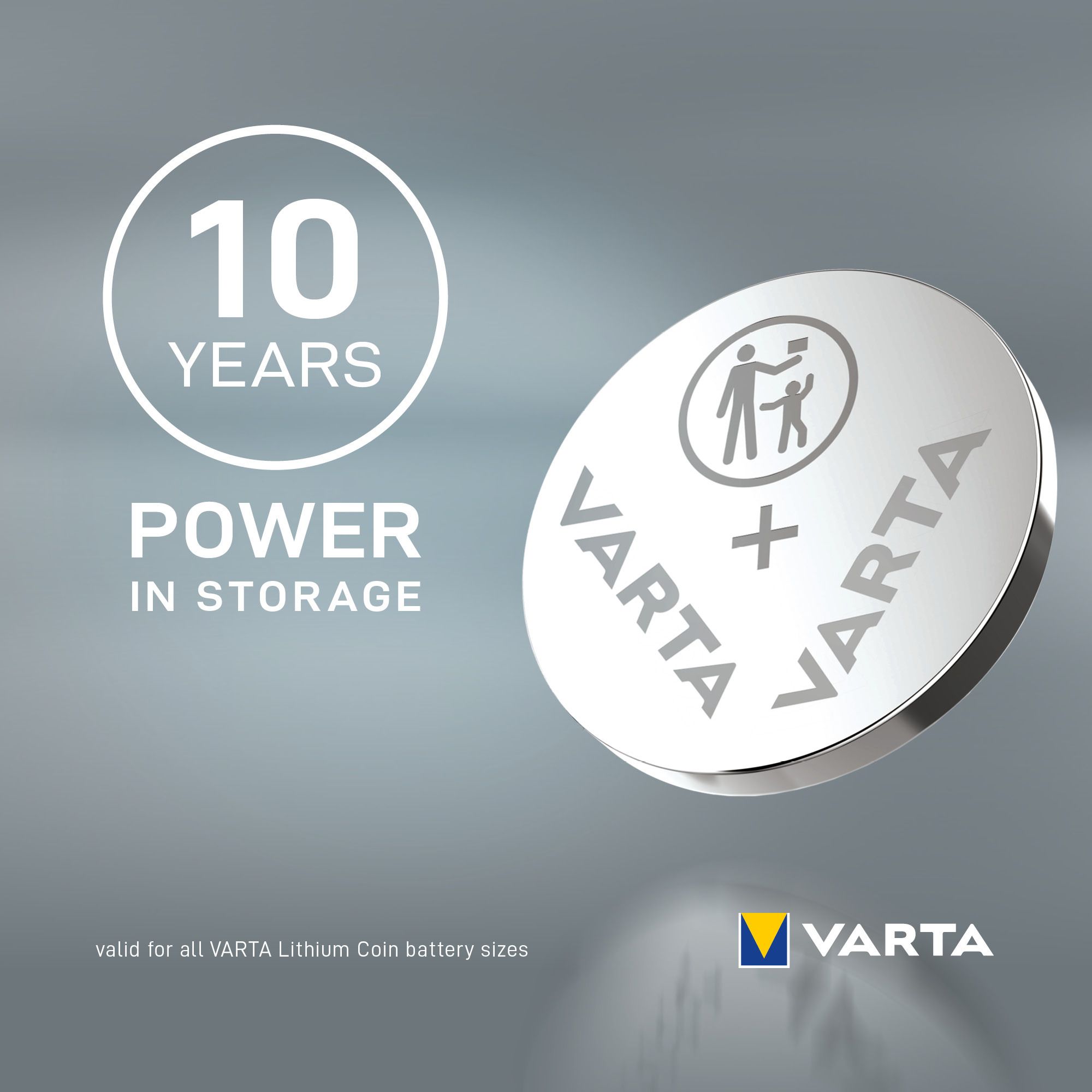 Varta CR2032 Coin cell batteries, Pack of 4