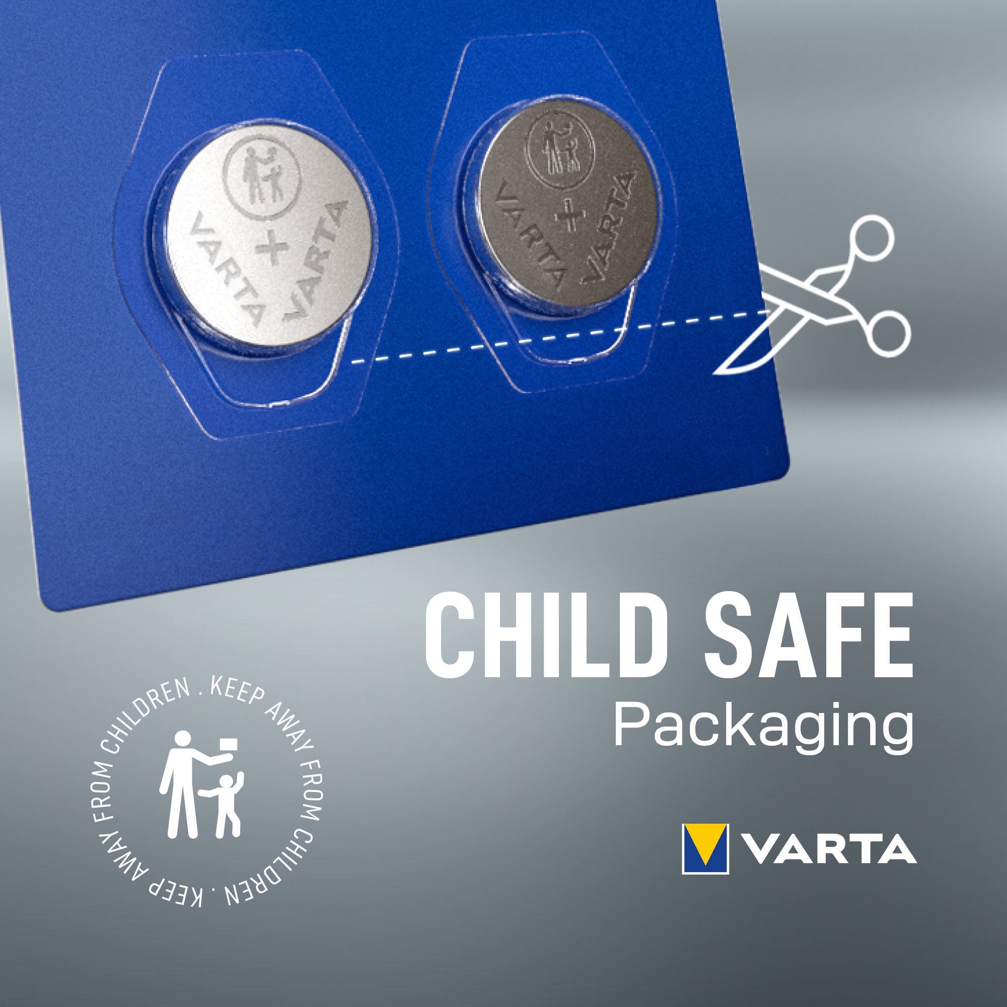 Varta CR2032 Coin cell batteries, Pack of 4
