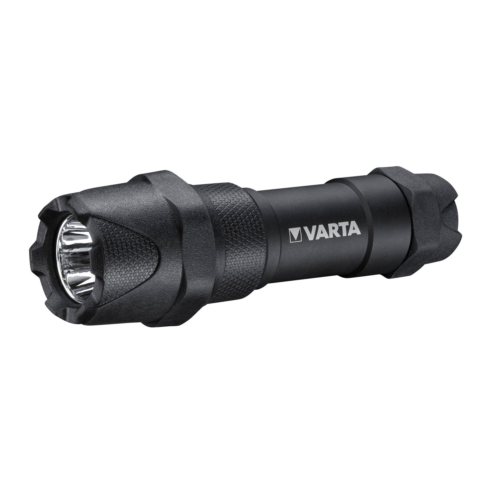 Varta Indestructible Black 300lm LED Battery-powered Torch