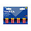 Varta Longlife Max Power AAA (LR03) Battery, Pack of 8