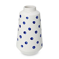 Vase , Blue & white