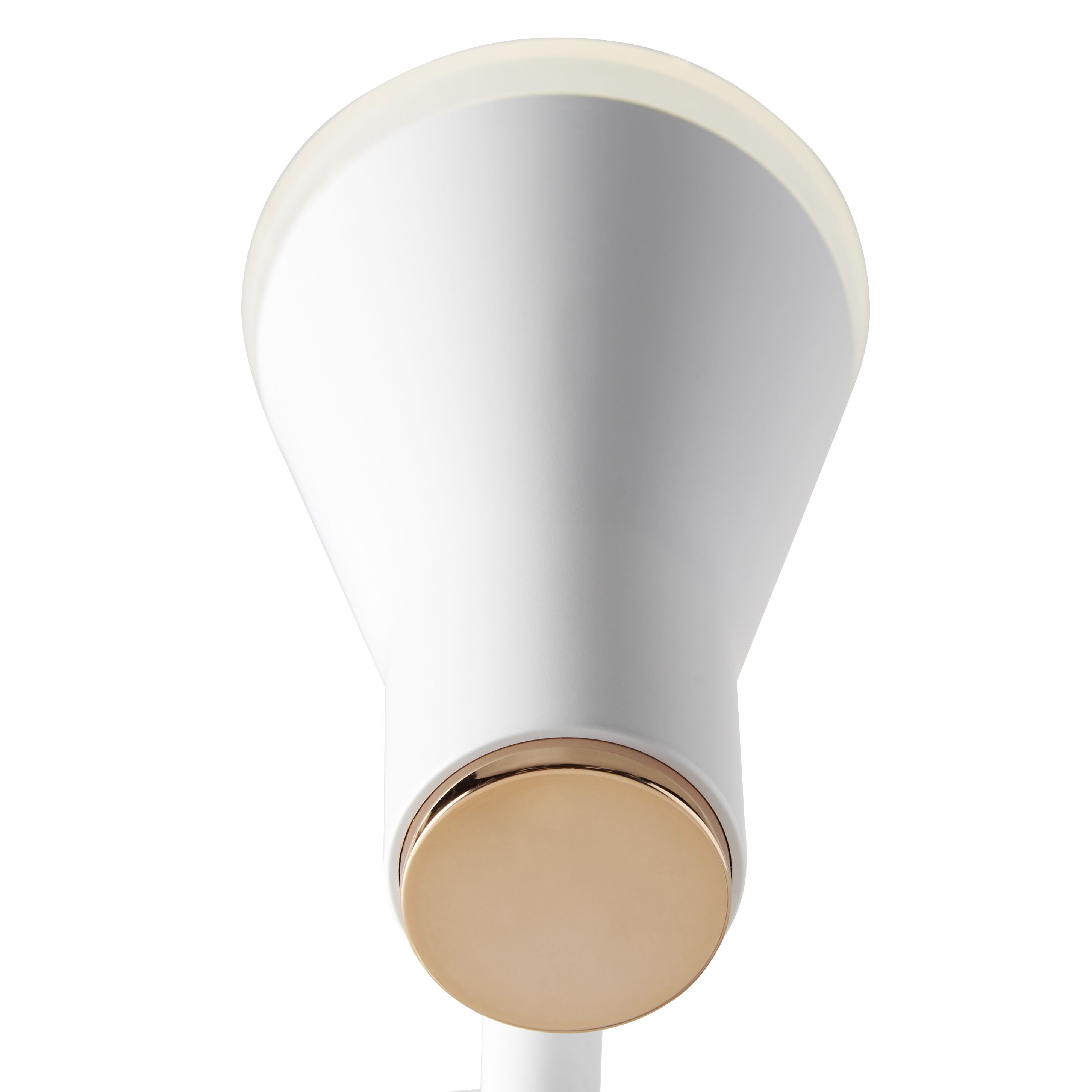Vaughan Modern Satin White Gold effect 4 Light Spotlight