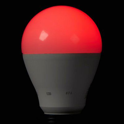 Veezio 806lm GLS RGB warm white LED Dimmable Light bulb
