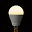 Veezio 806lm GLS RGB & warm white LED Dimmable Light bulb