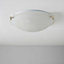 Vega Nickel effect 2 Lamp Bathroom Ceiling light