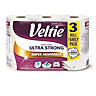 Veltie White Paper towels, Pack of 3