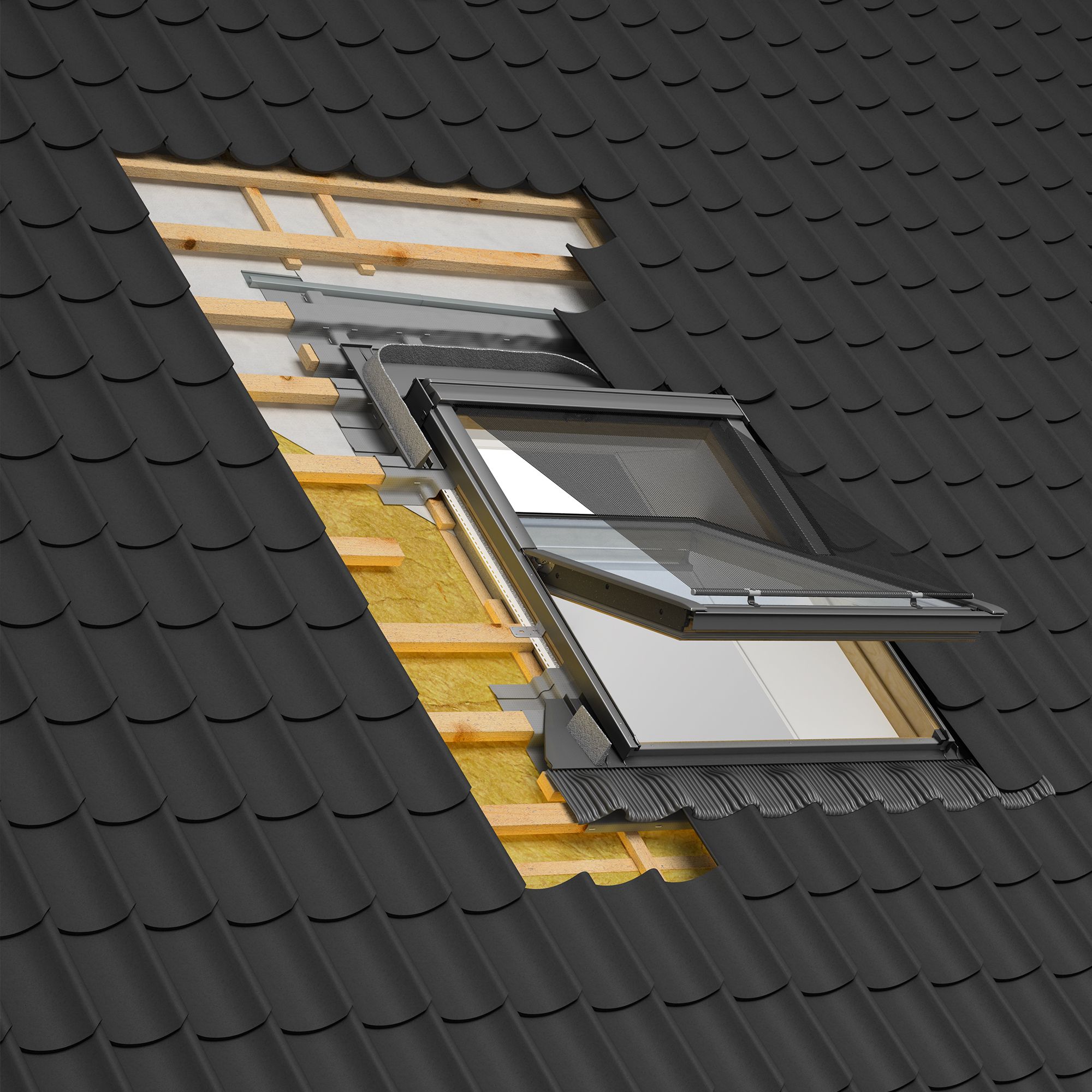 Velux Tile Flashing - 8