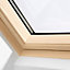Velux Pine Centre pivot Roof window, (H)1180mm (W)550mm