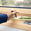 Velux Pine Top hung Roof window, (H)1180mm (W)550mm