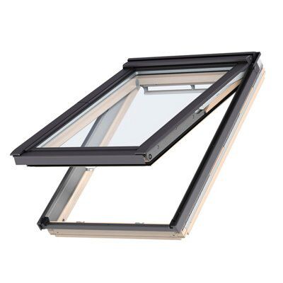 Velux Pine Top hung Roof window, (H)1400mm (W)1340mm