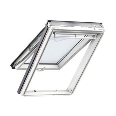 Velux White Timber Top hung Roof window, (H)1400mm (W)1340mm