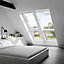 Velux White Timber Top hung Roof window, (H)1400mm (W)1340mm