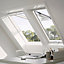 Velux White Timber Top hung Roof window, (H)980mm (W)550mm