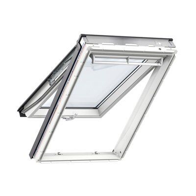 Velux White Timber Top hung Roof window, (H)980mm (W)780mm