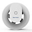 Vent-Axia Svara Lo-Carbon 409802 Bathroom Smart Extractor fan (Dia)99mm