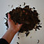 Veolia Pro-Grow Light brown Woodchip mulch 1000L Bulk bag Pack