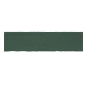 Vernisse Green Gloss Ceramic Wall Tile Sample