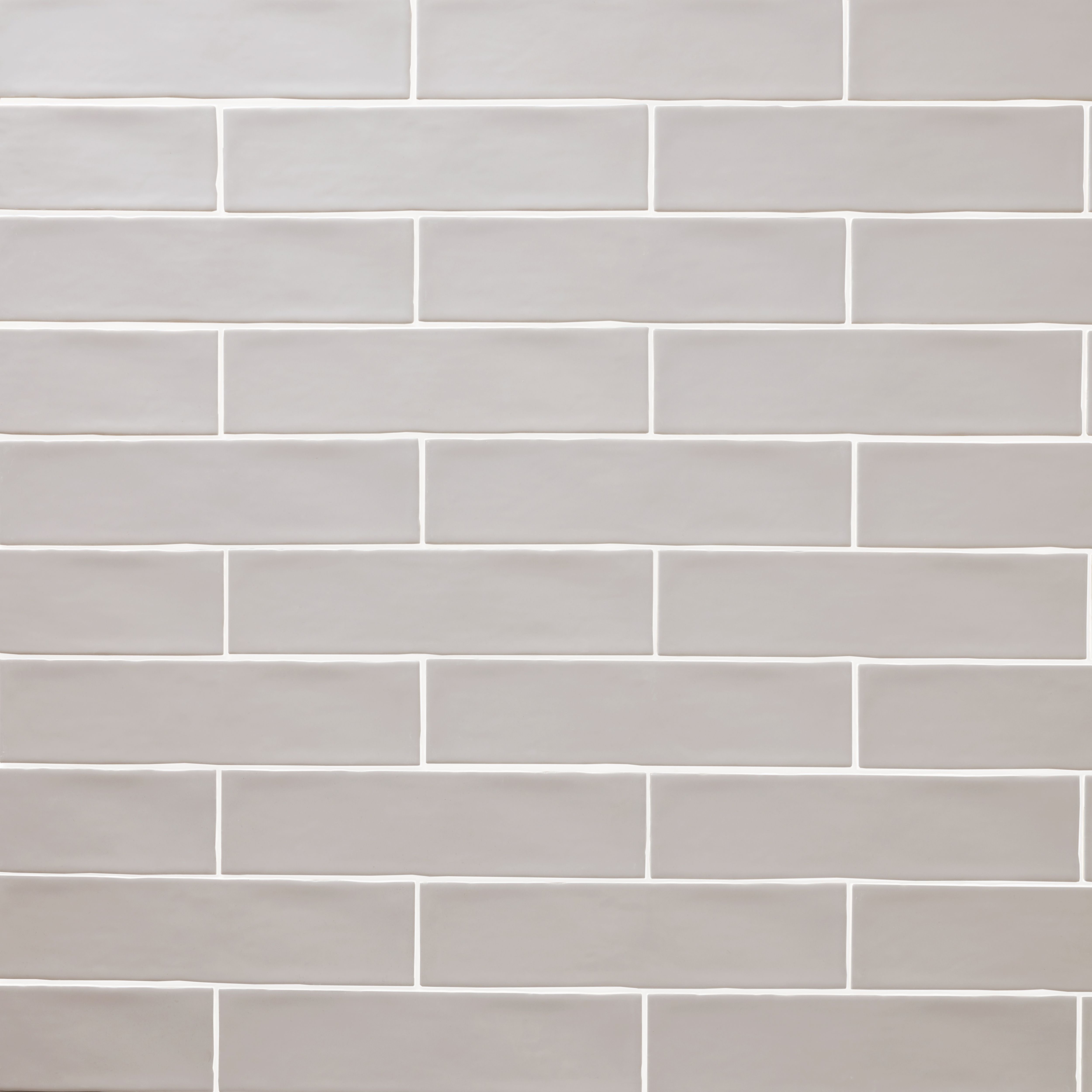 Vernisse Grey Gloss Ceramic Indoor Wall Tile Sample