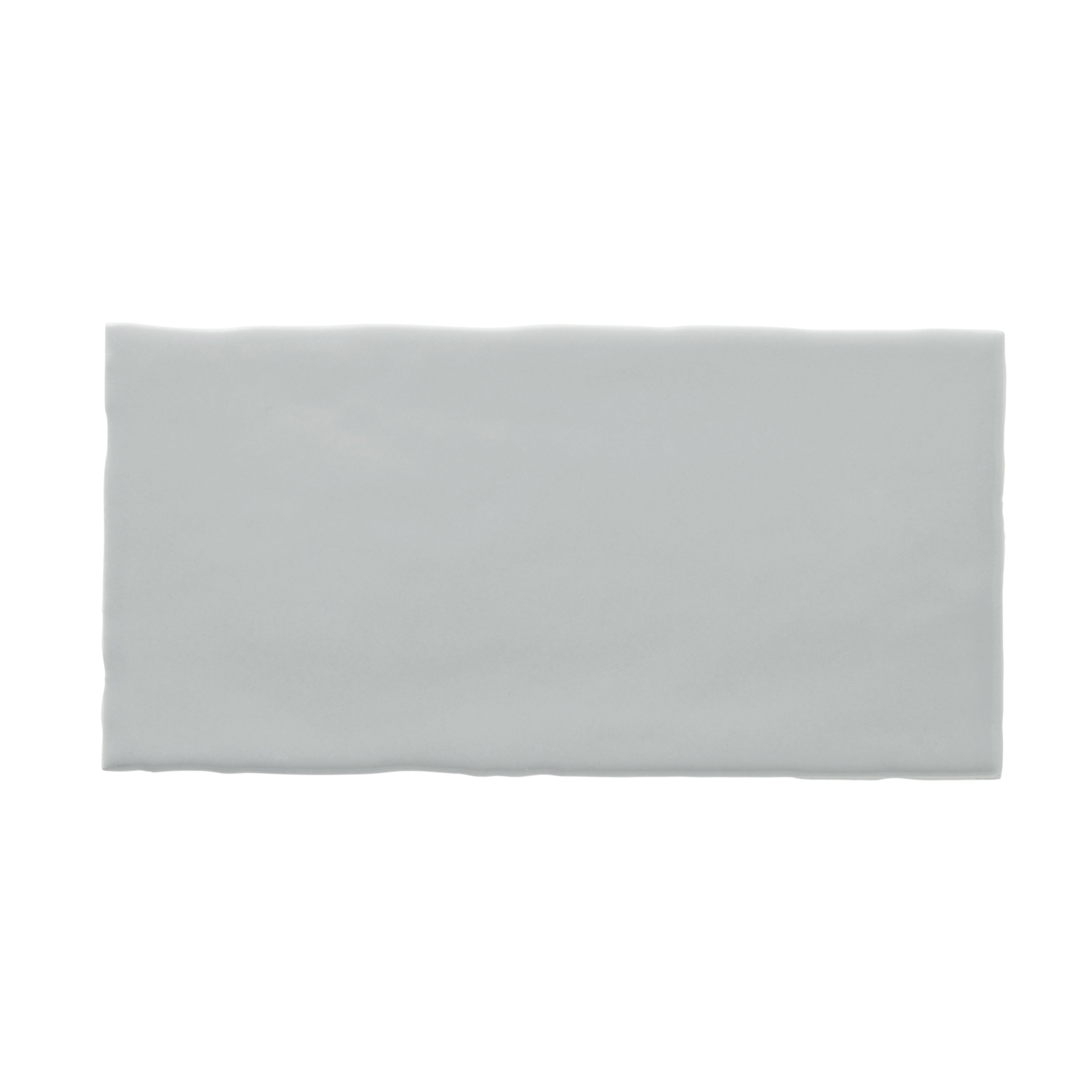 Vernisse Nimbus cloud Gloss Plain Ceramic Wall Tile