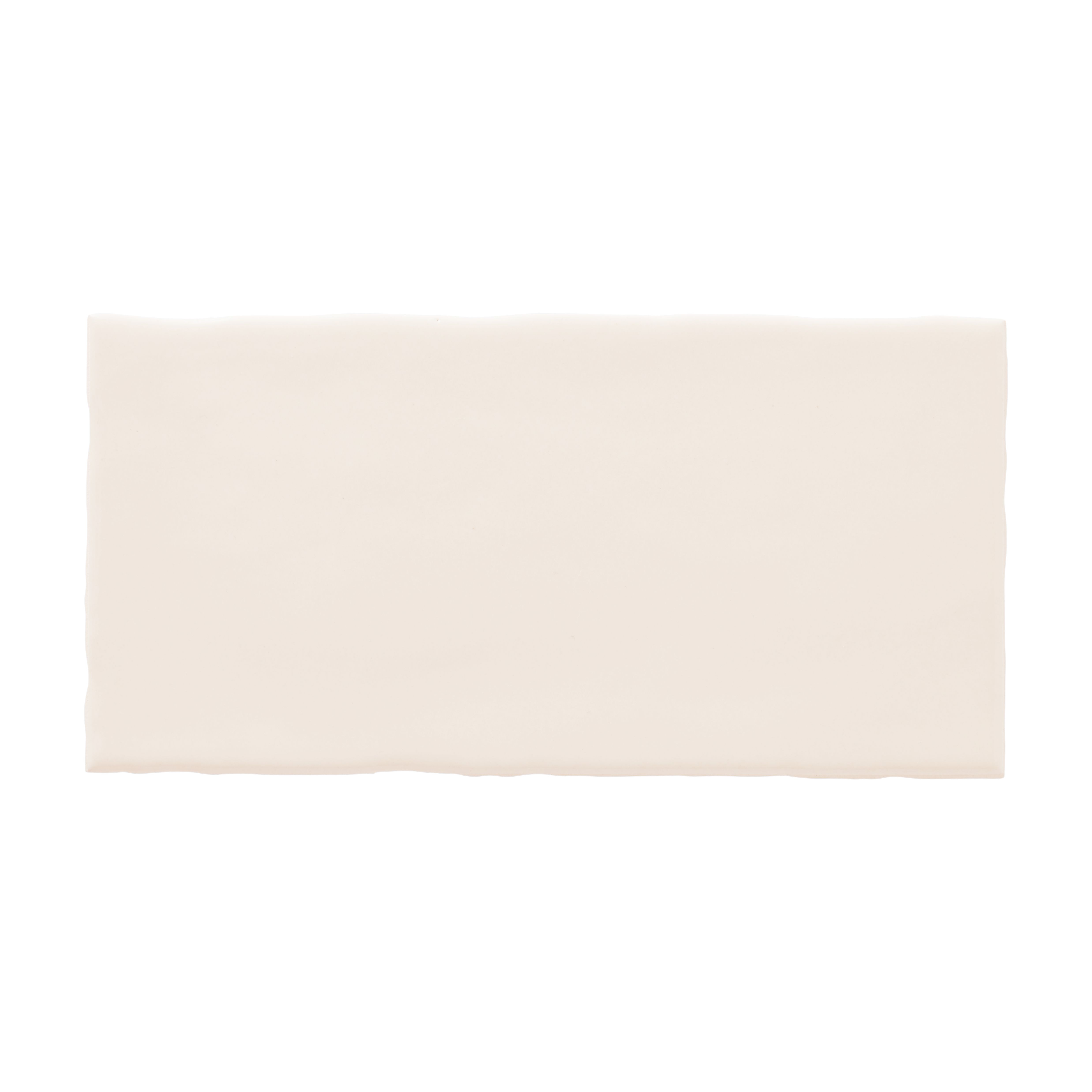Vernisse Off white Gloss Ceramic Indoor Wall Tile Sample