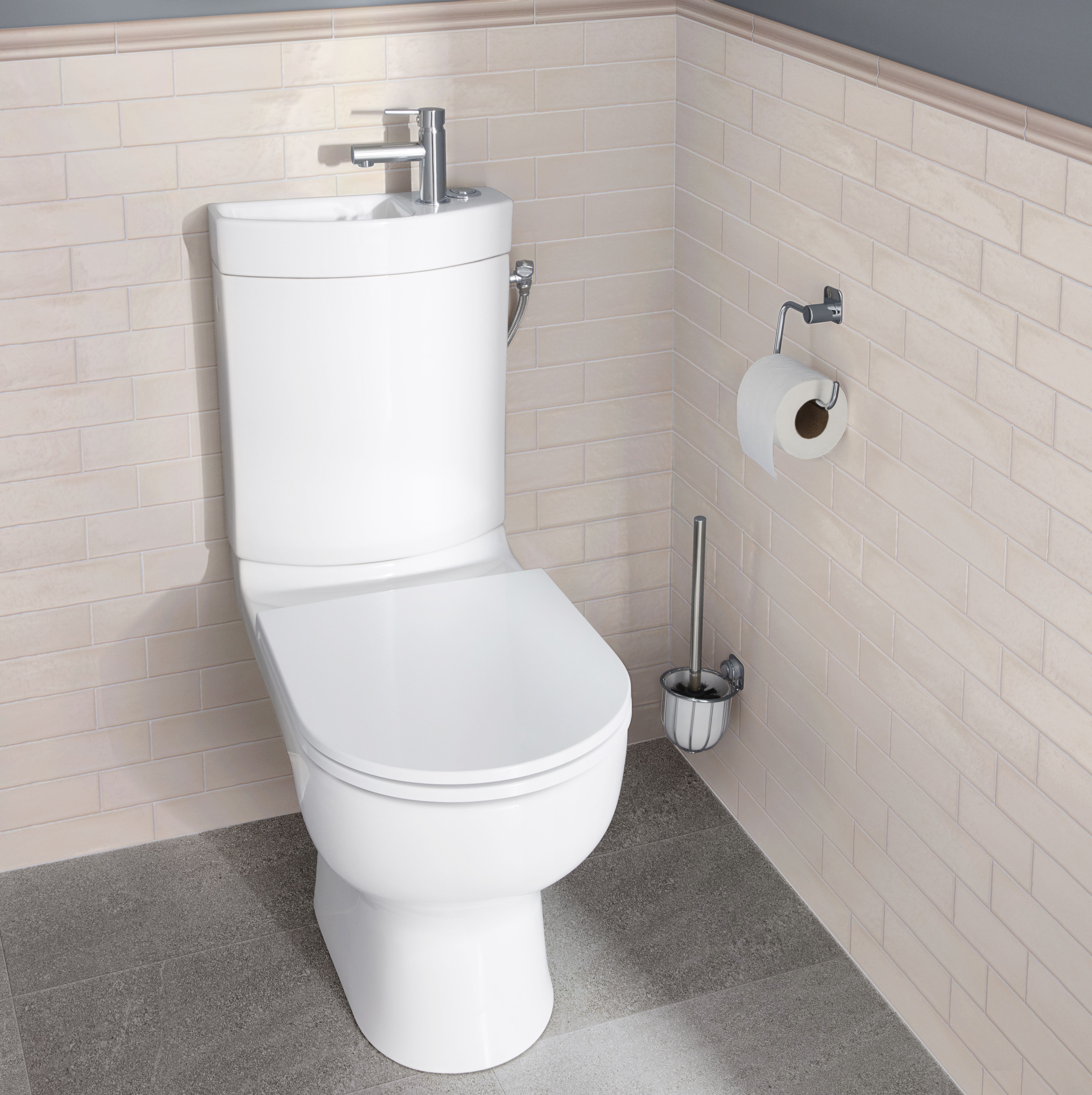 Vernisse Off white Gloss Plain Embossed Ceramic Indoor Wall Tile - 6