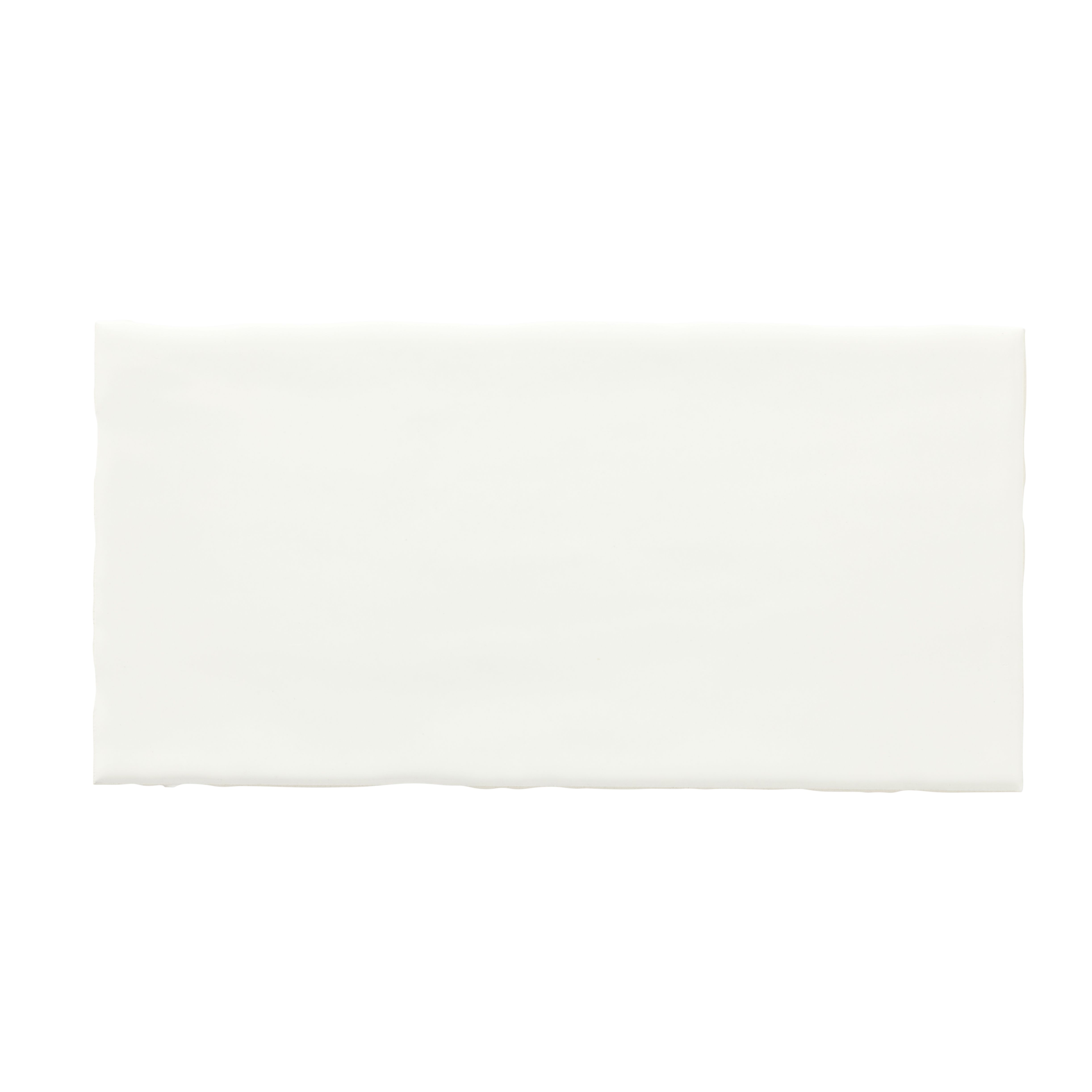Vernisse White Gloss Plain Ceramic Indoor Wall tile - 9