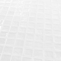 Vernisse White Gloss Plain Ceramic Wall Tile, Pack of 84, (L)100mm (W)100mm