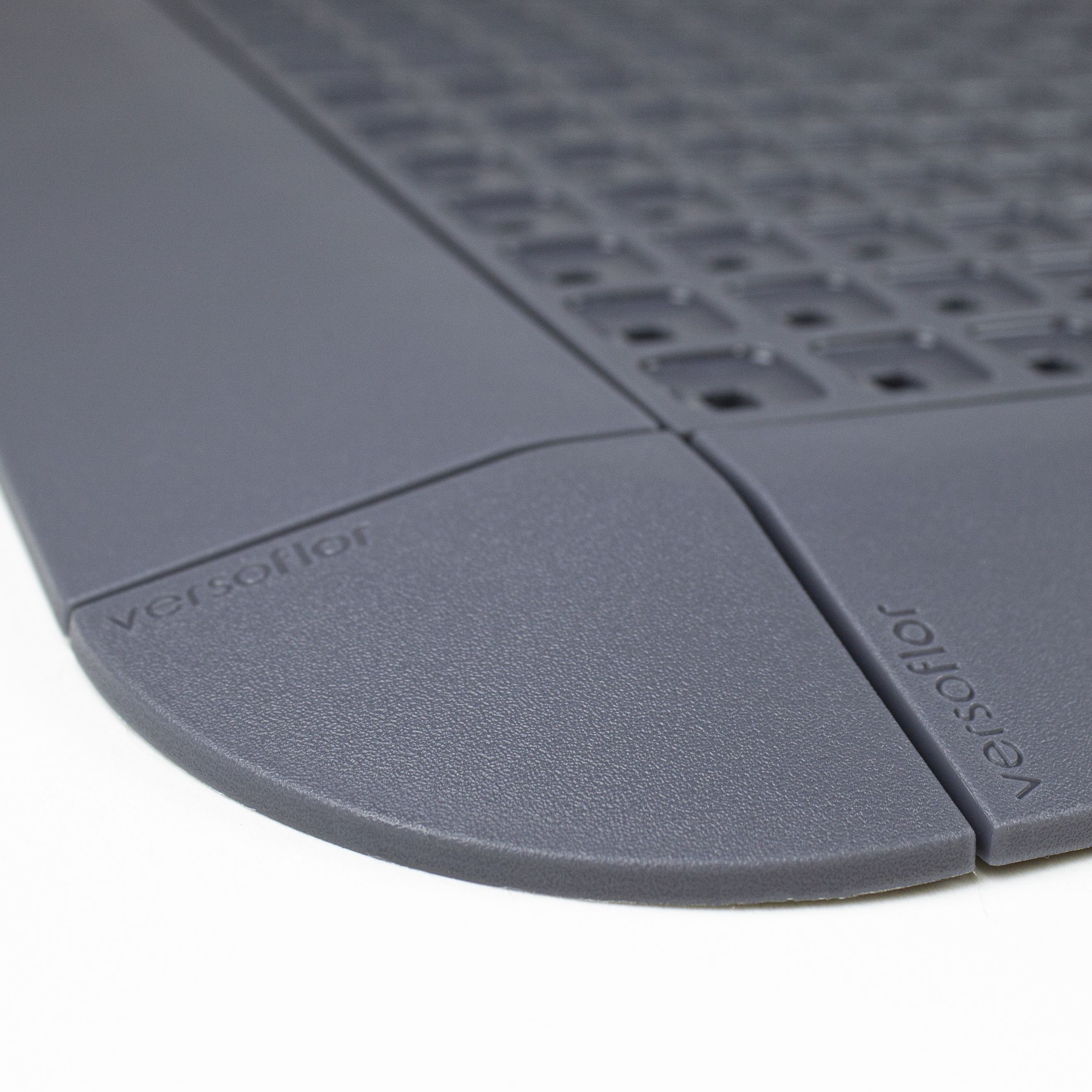 Versoflor Graphite Grey Tile corner (L)85mm (T)15mm - 5