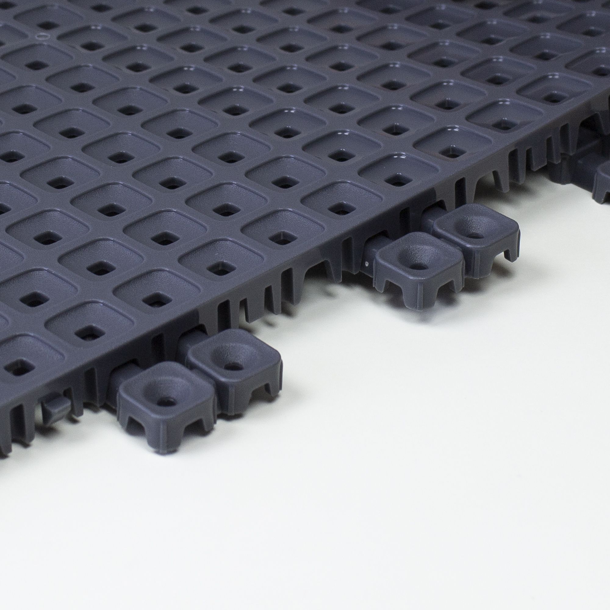 Versoflor Grey Tile connector (L)35mm (W)37mm (T)10mm, Pack of 10