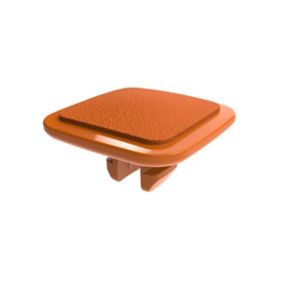Versoflor Red Orange Push-in Mosaic tile (L)10mm (W)10mm (T)10mm, Pack of 100